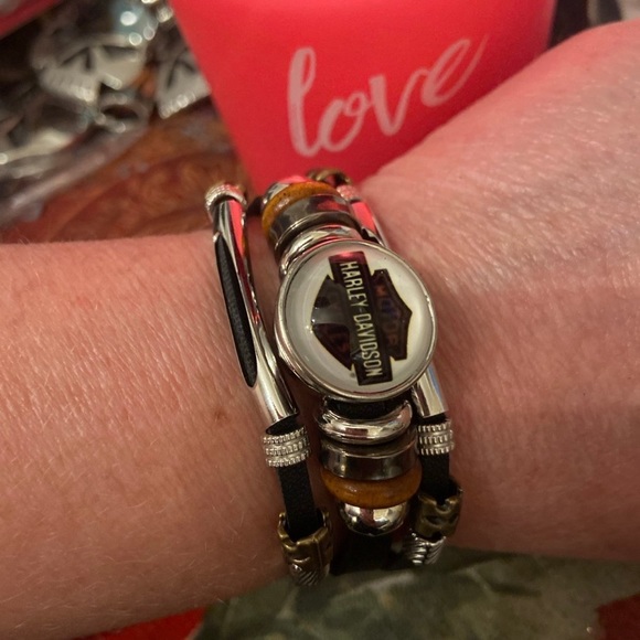 Harley-Davidson Jewelry - HD Snap Bracelet